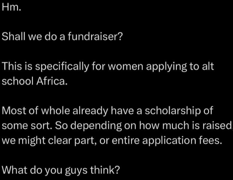 Altschool Africa Application Fee