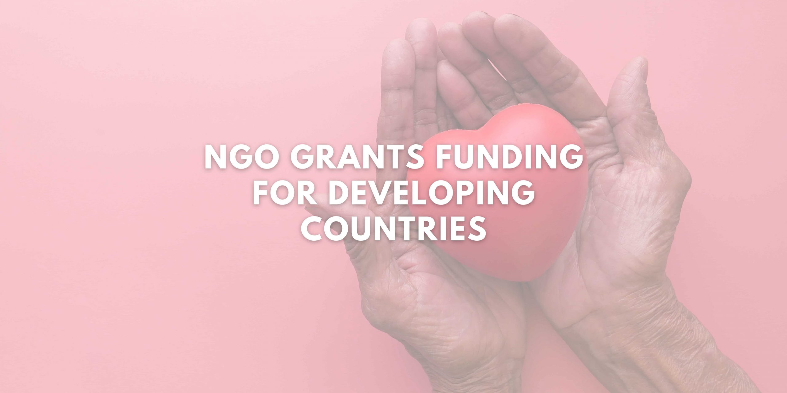 small grants for ngos in developing countries