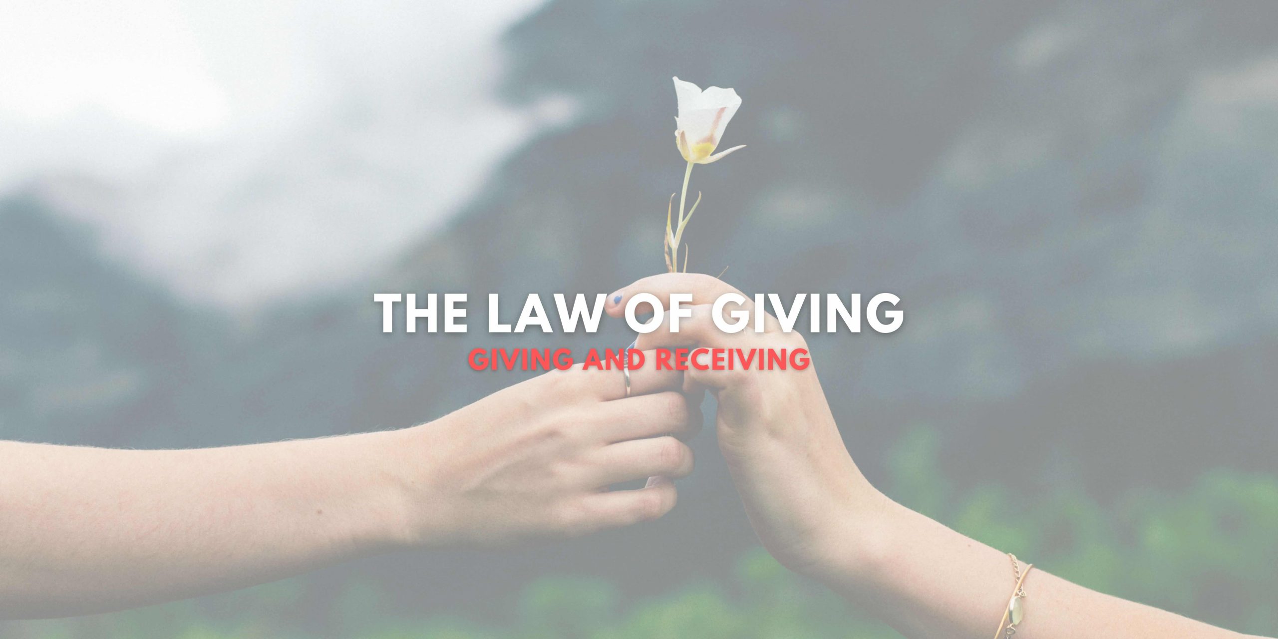giving and receiving