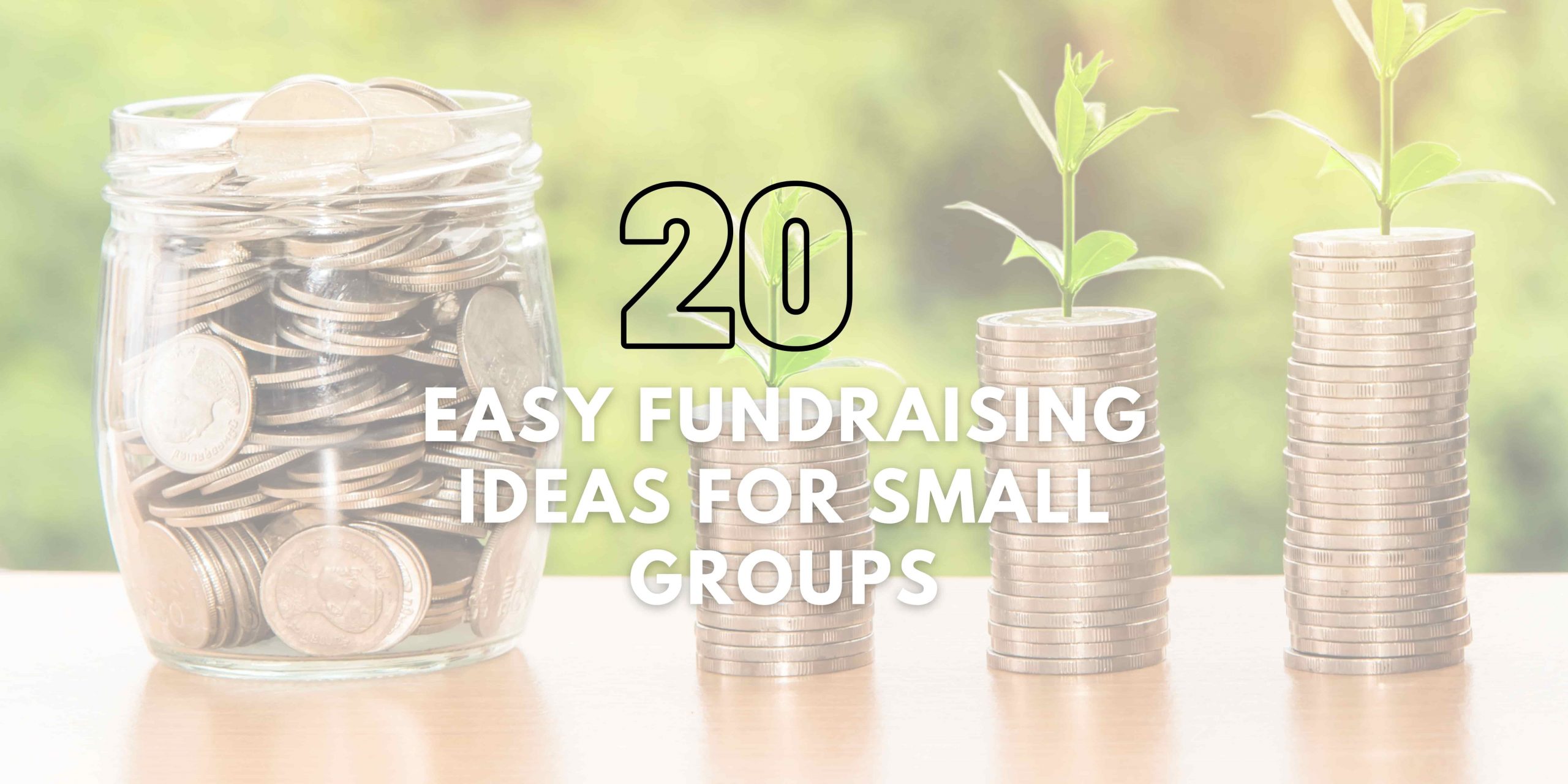 easy fundraising ideas for small groups