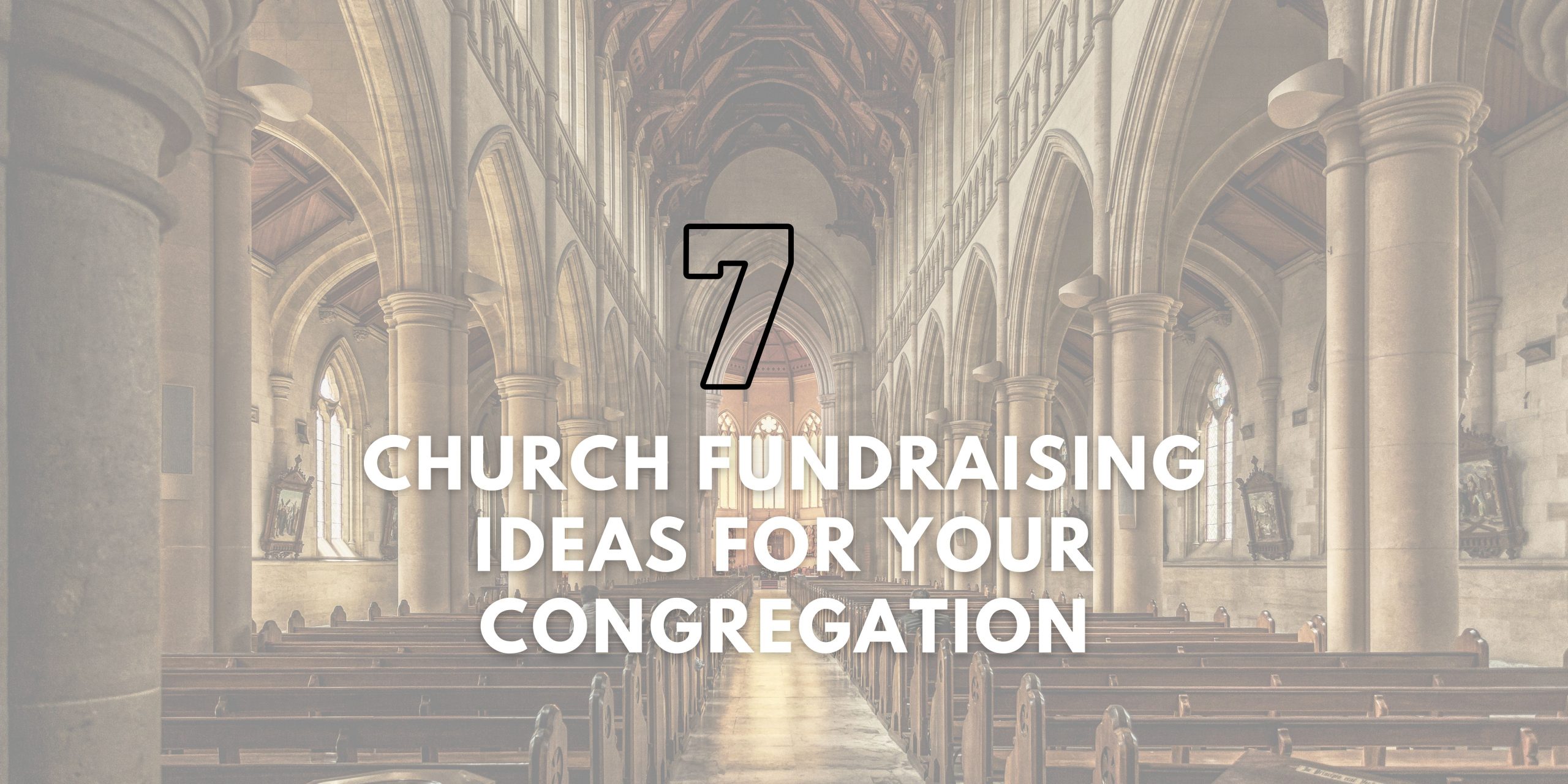 Church Fundraising Ideas for Your Congregation