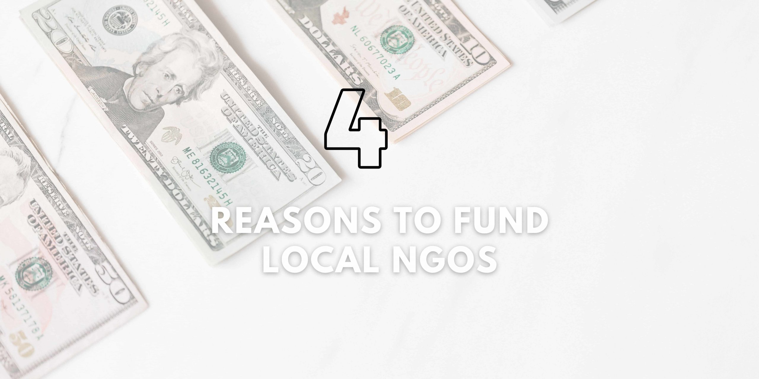 4 Reasons To Fund Local NGOs