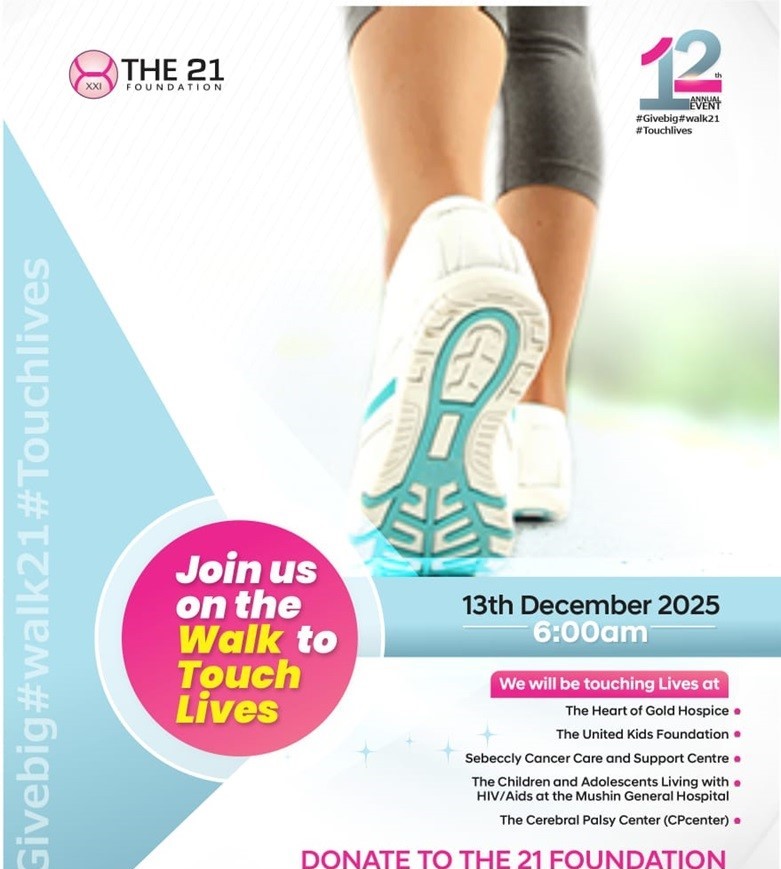 Give Big, Walk21Km