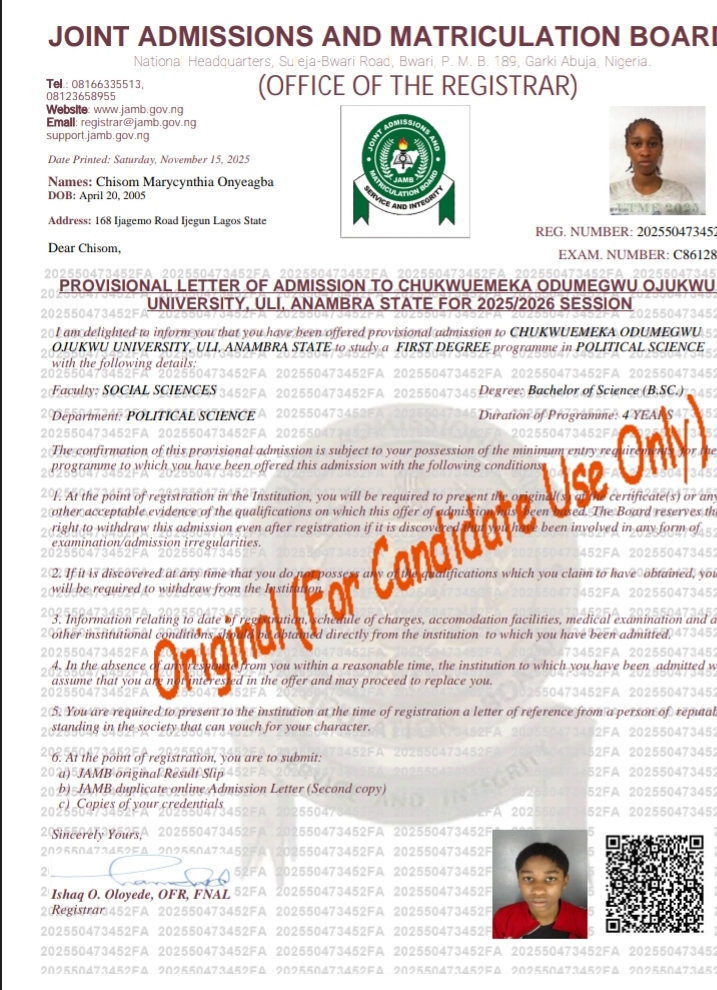 Help a Newly Admitted Student Begin University