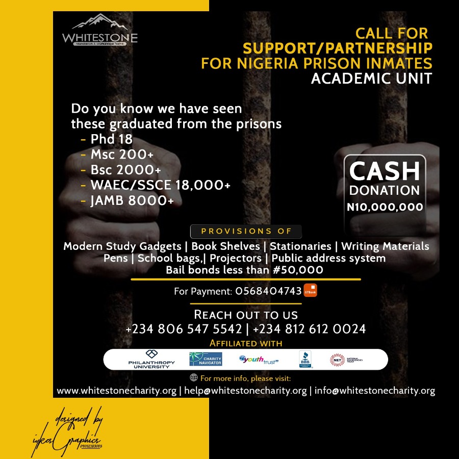 Nigeria Prison Inmate Continue Education Project