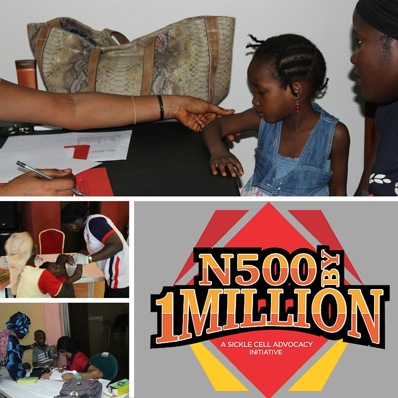 500by1m Campaign - Help Support People with Sickle  Cell