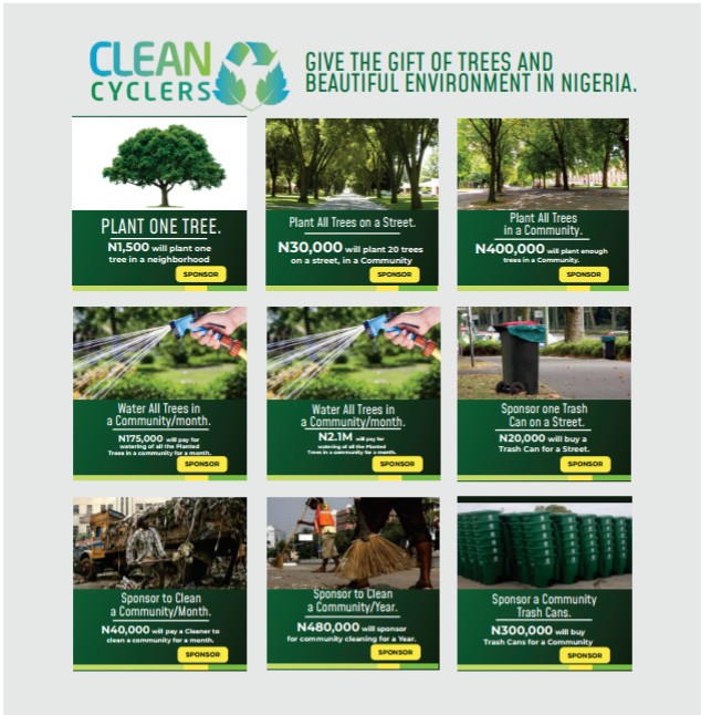 Tree Planting and daily community cleaning