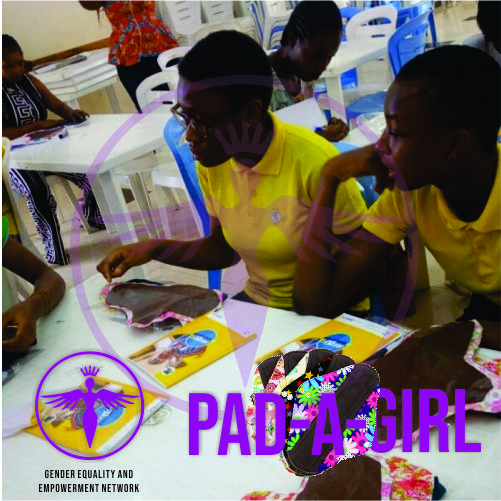 Reusable Pads for 500 girls across Lagos Slums