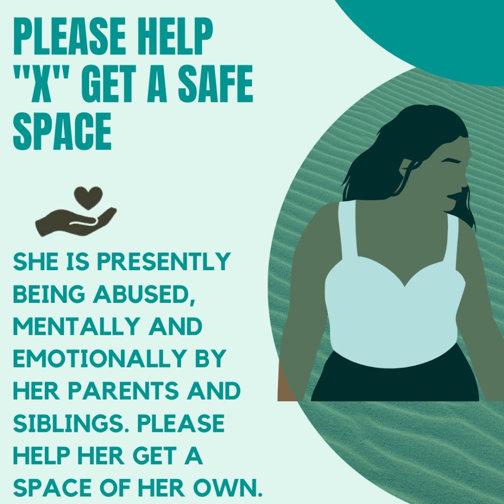 Help X get a safe space