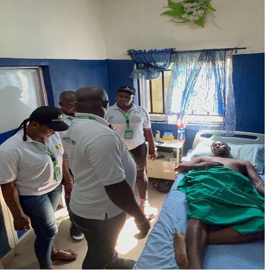 Building-free hospital for the less privileged