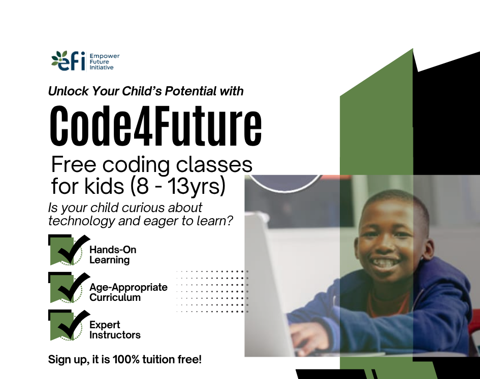 Free Coding Classes for Children in Karu, Nasarawa