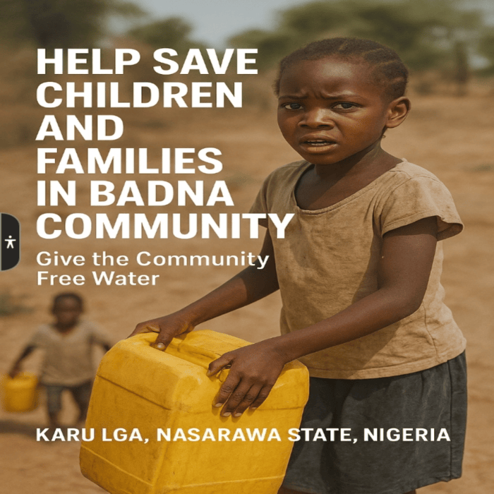 Give Free and Clean Water to Badna Community