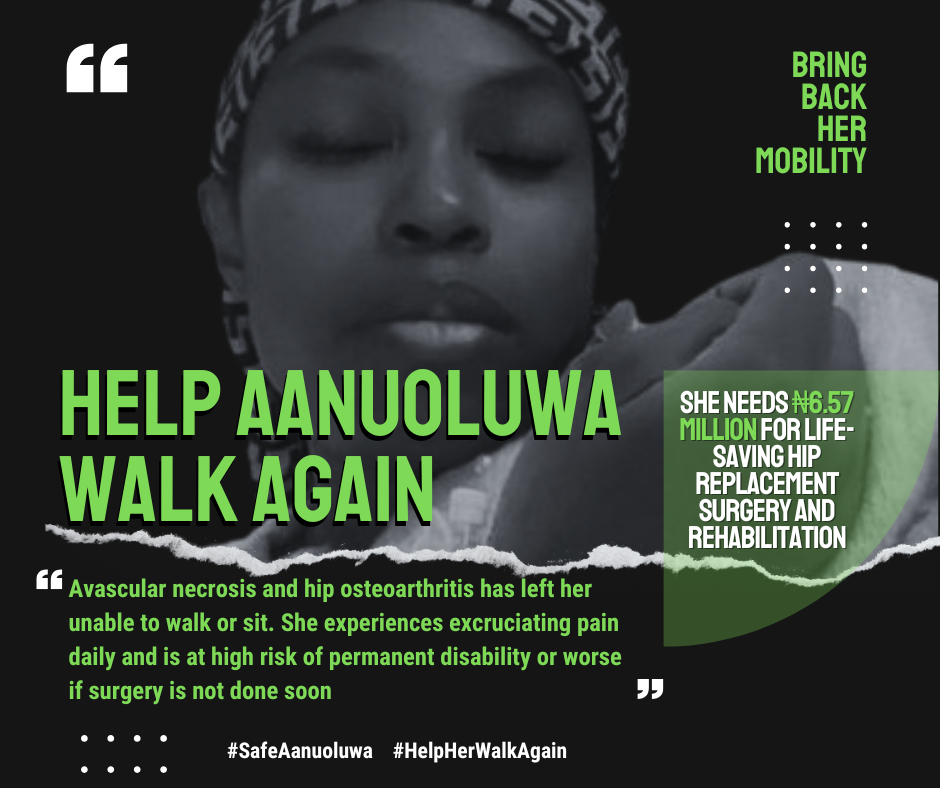 Help Aanuoluwa Walk Again