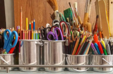 art supplies for underfunded schools