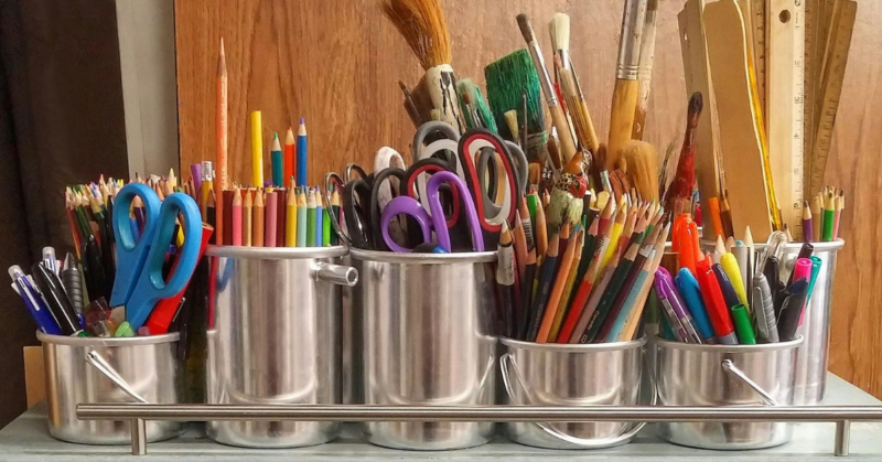 art supplies for underfunded schools