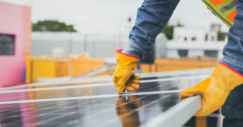 community solar panel installation fund