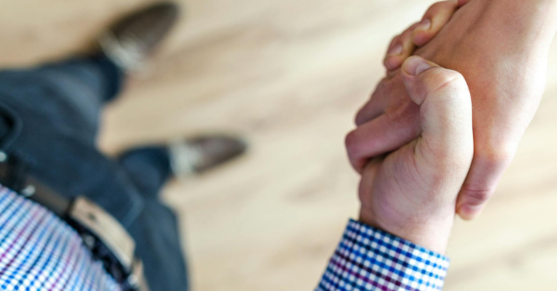 offer a helping hand