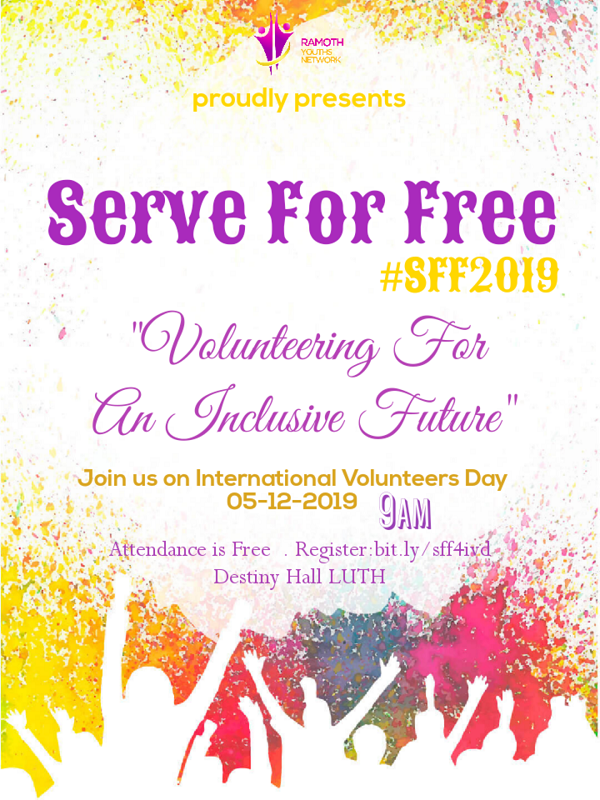 SERVE FOR FREE 2019