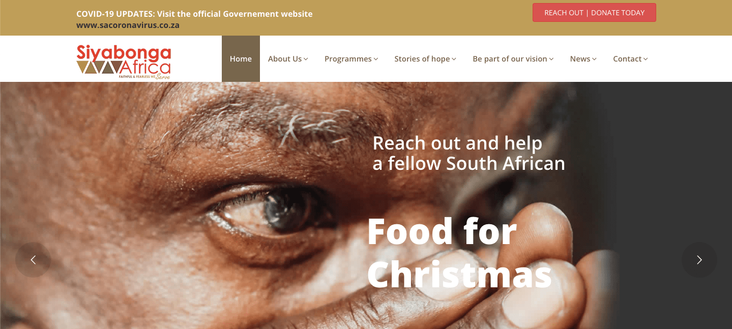 8 HOMELESS CHARITIES IN AFRICA | 4 SIYABONGA AFRICA