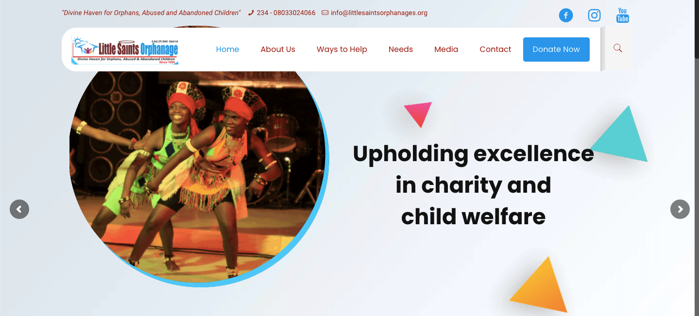 6 LITTLE SAINTS ORPHANAGE