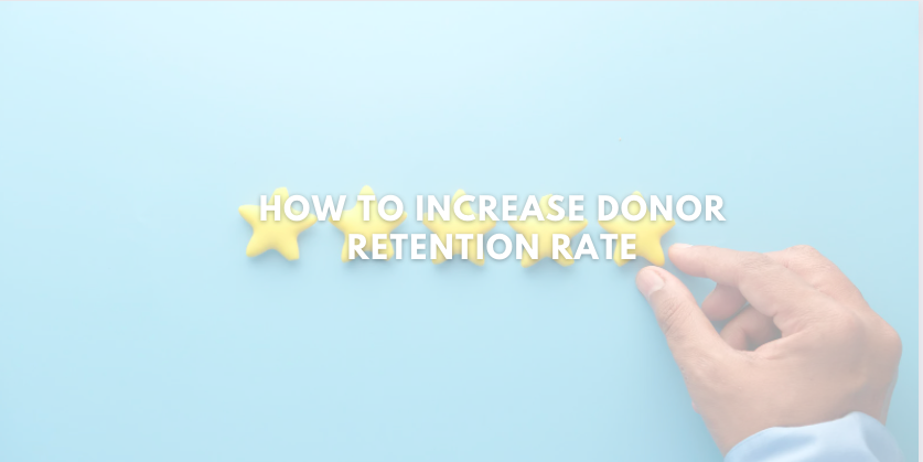 donor retention rate