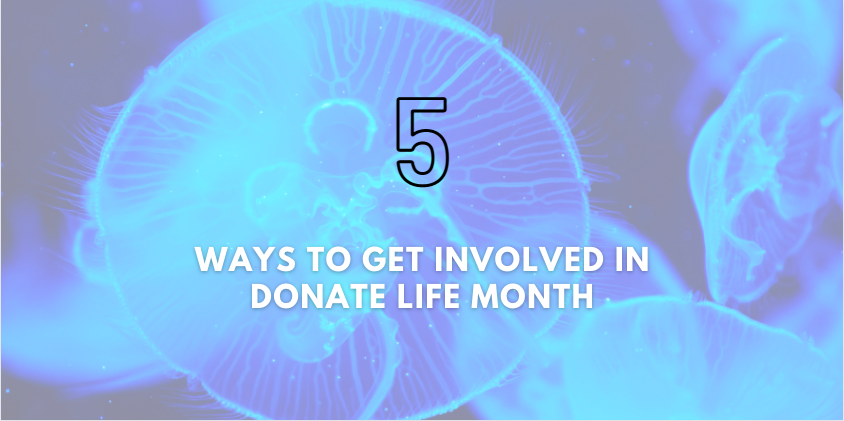 5 Ways to Get Involved in Donate Life Month