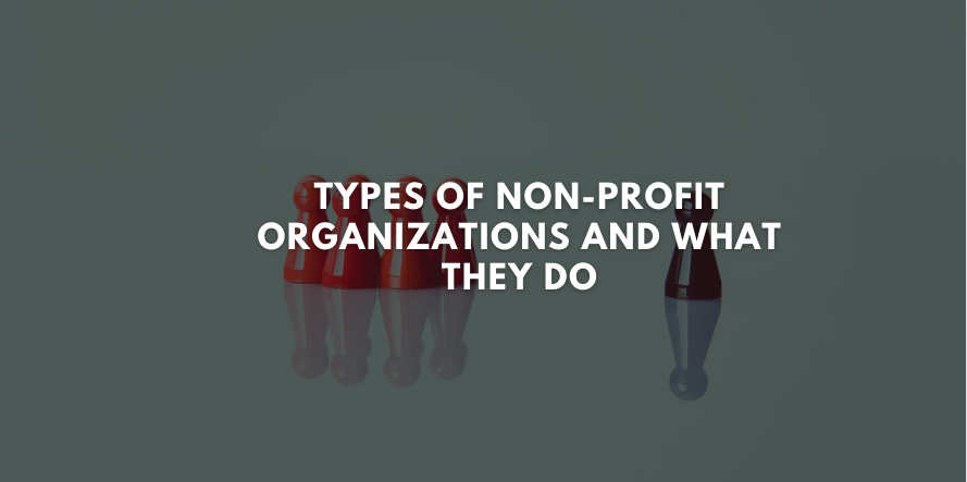 Types of Non-Profit Organizations and What They Do