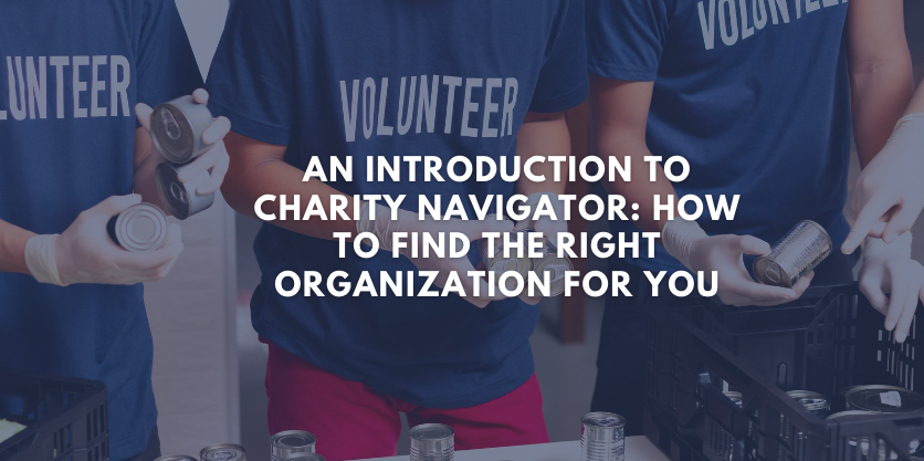 An Introduction to Charity Navigator: How to Find the Right Organization For You
