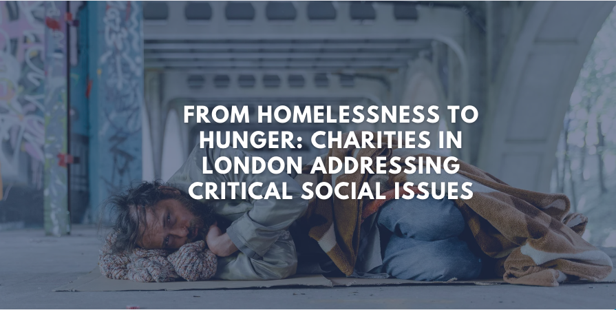 From Homelessness to Hunger: Charities in London Addressing Critical Social Issues