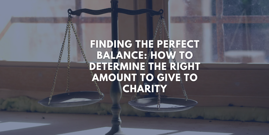 how much should i give to charity