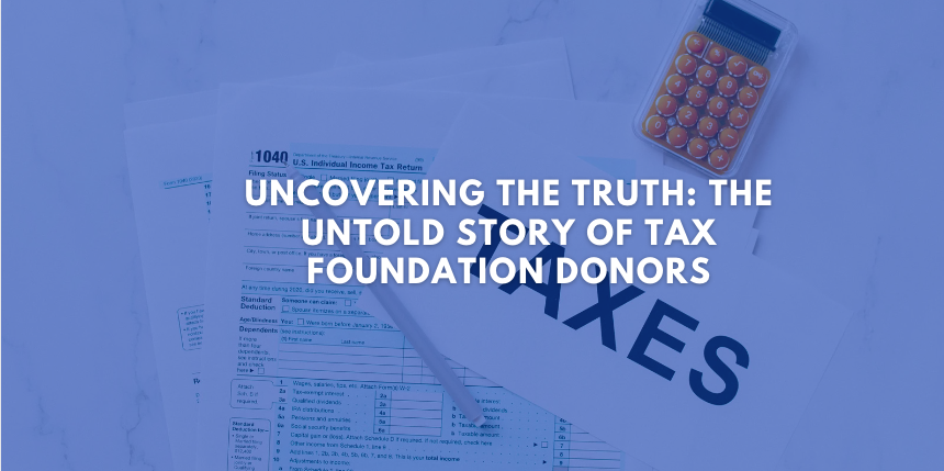 tax foundation donors