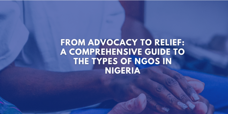 From Advocacy to Relief: A Comprehensive Guide to the Types of NGOs in Nigeria