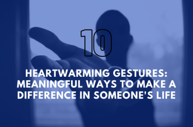 meaningful ways to help others