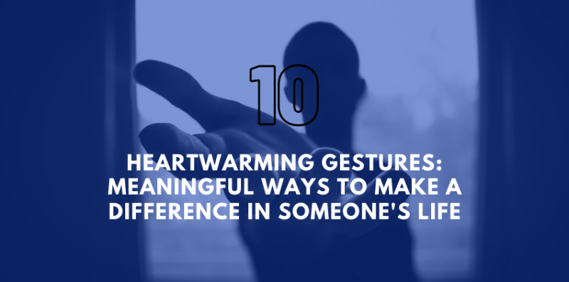 meaningful ways to help others