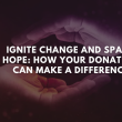 Spark Hope with Your Donation
