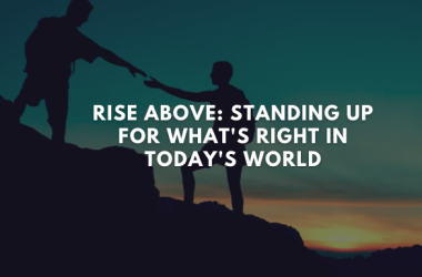 Stand Up for What's Right