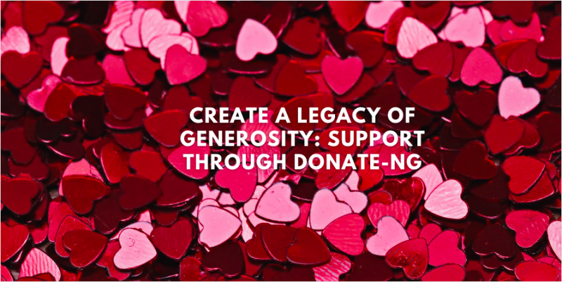 Build a Legacy of Giving