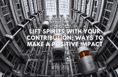 Lift Spirits with Your Contribution