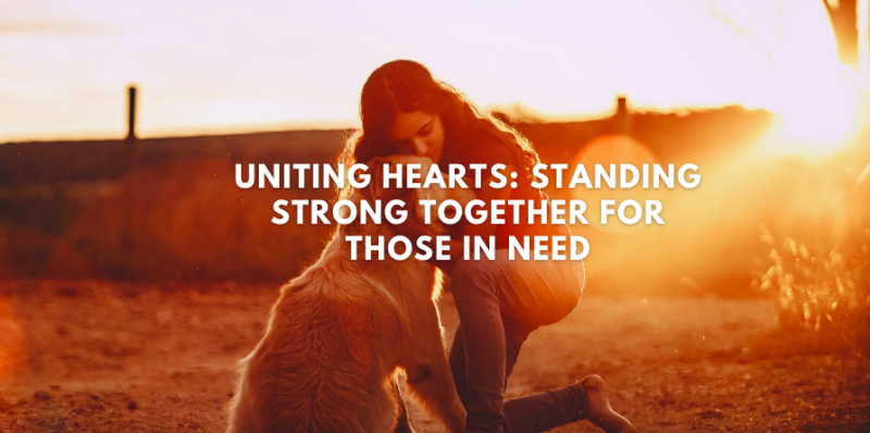 Stand Shoulder to Shoulder with Those in Need