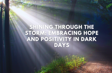 Be a Source of Light in Dark Times