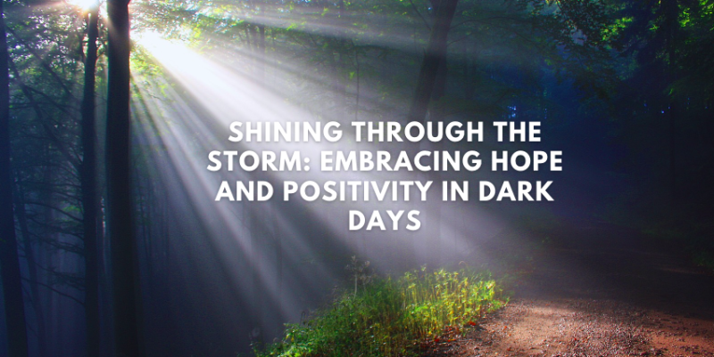 Be a Source of Light in Dark Times