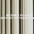 Become a Pillar of Support for Those in Need