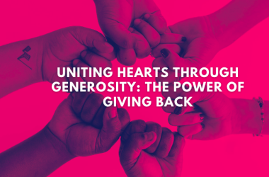 Foster Unity through Generosity