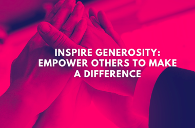 Inspire Others to Give Back