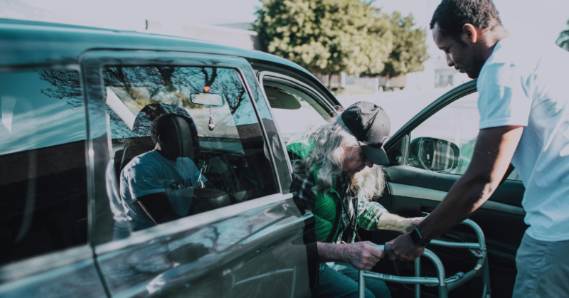 senior citizen transportation support