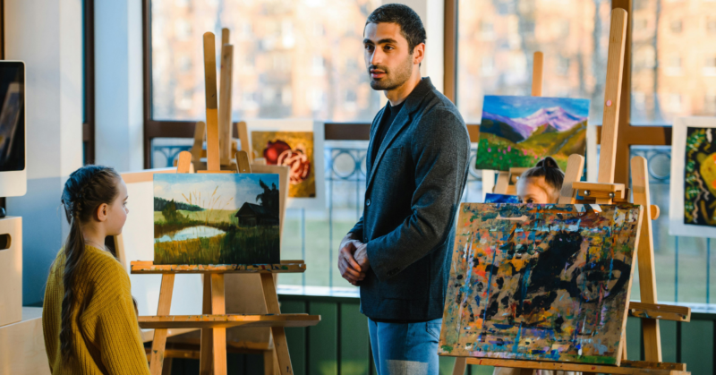 youth art mentorship